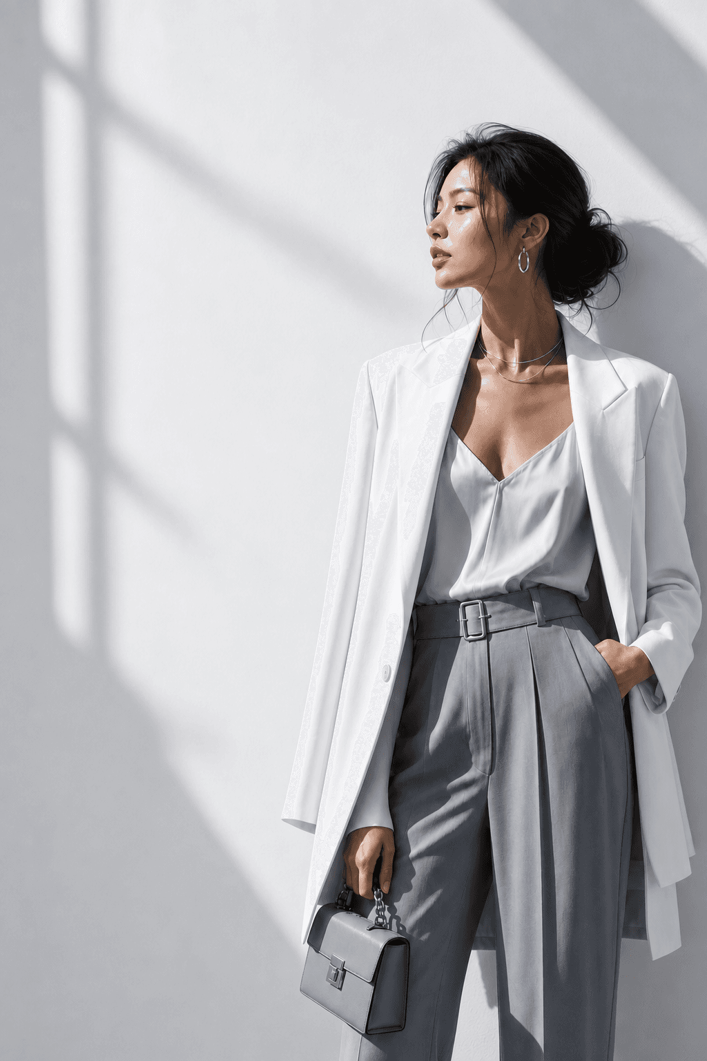 Editorial fashion portrait